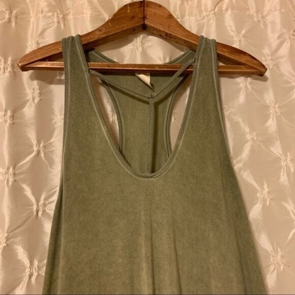 Free People • We the Free Green Caged Tank Top - Picture 2 of 11